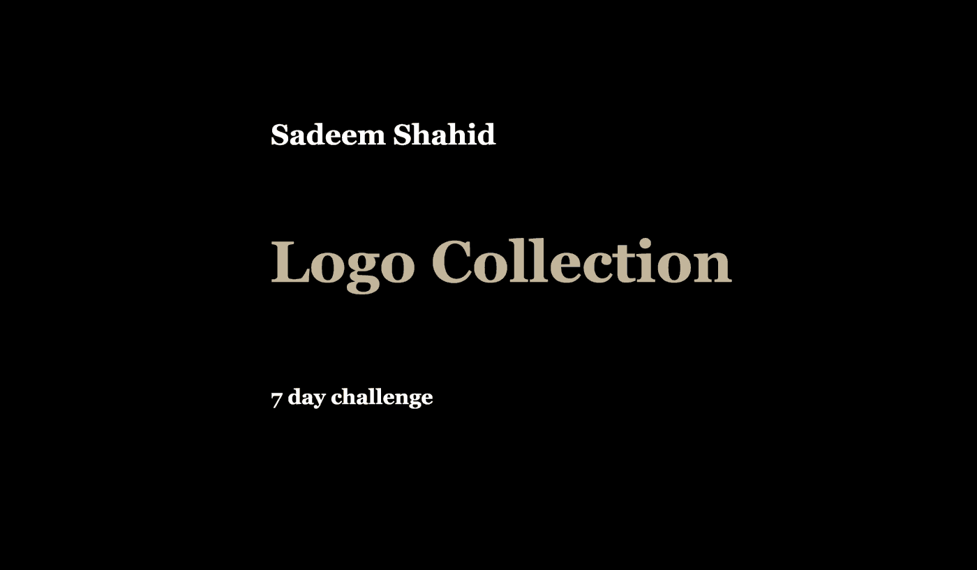 black background branding  identity illustrations logo logofolio logomarks Logotype