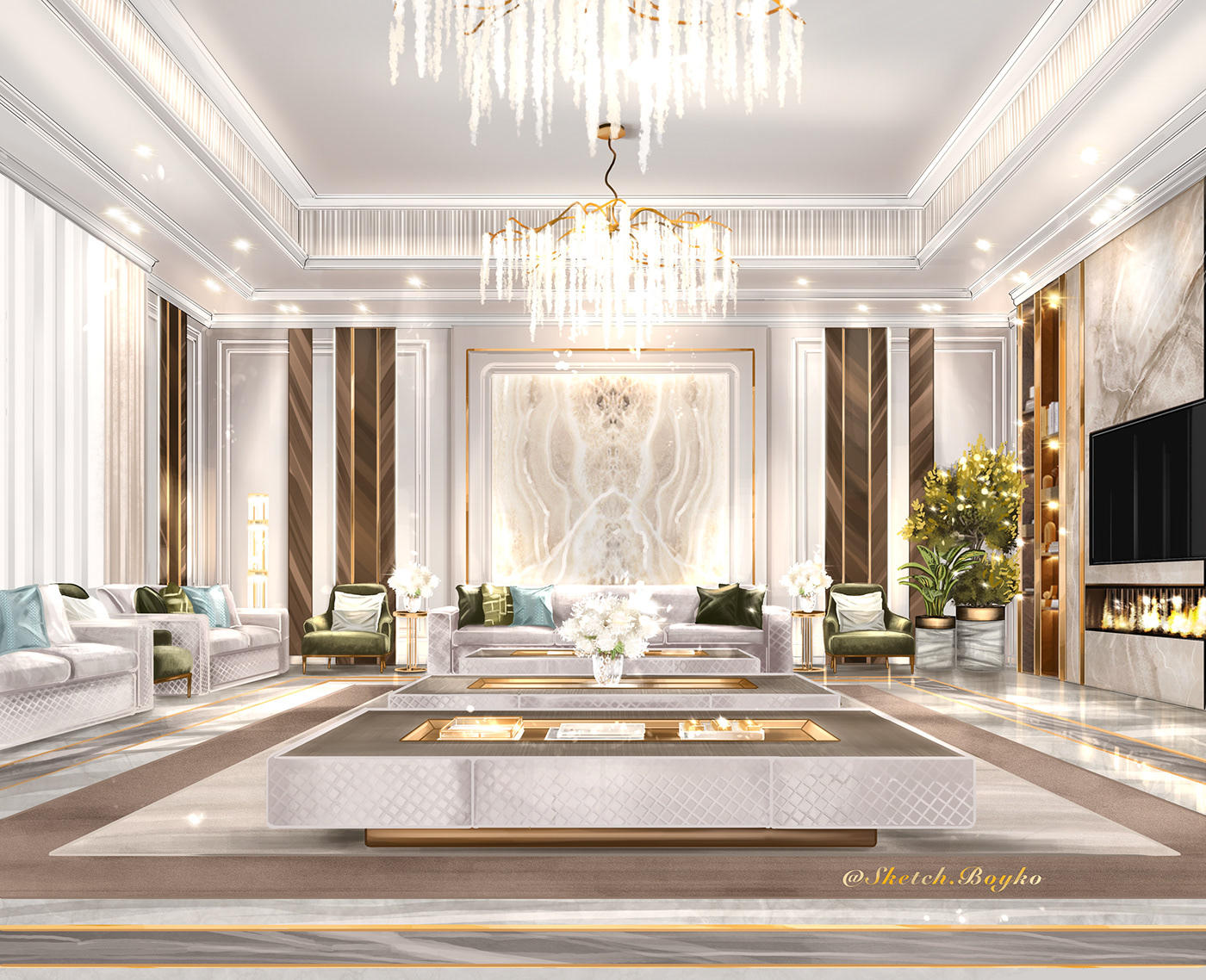 Luxury Villa on Behance