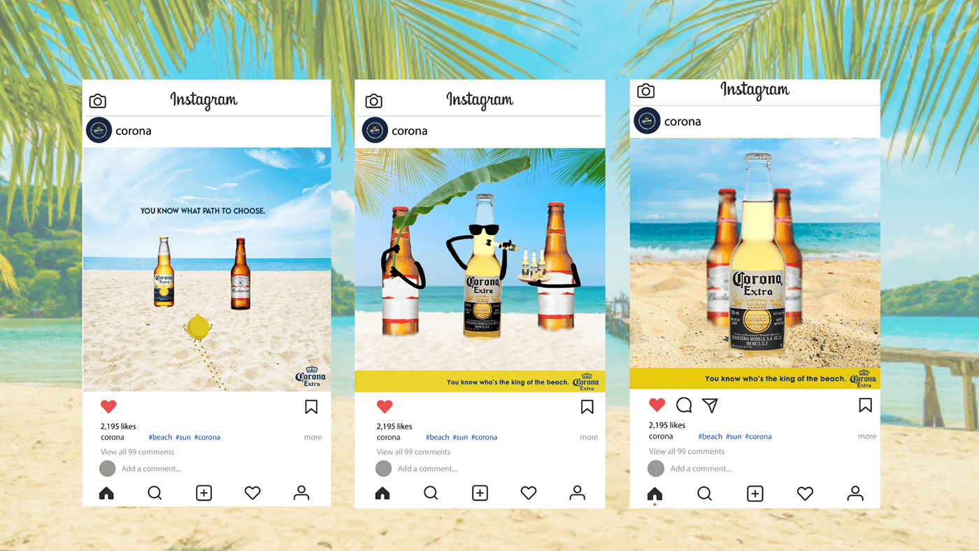 Advertising  beer beers cerveza corona publicidad publicidad comparativa