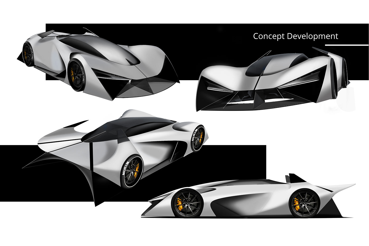 3D Modelling automotive   car design hypercar LeMans McLaren rendering sculpture sketch Sportscar