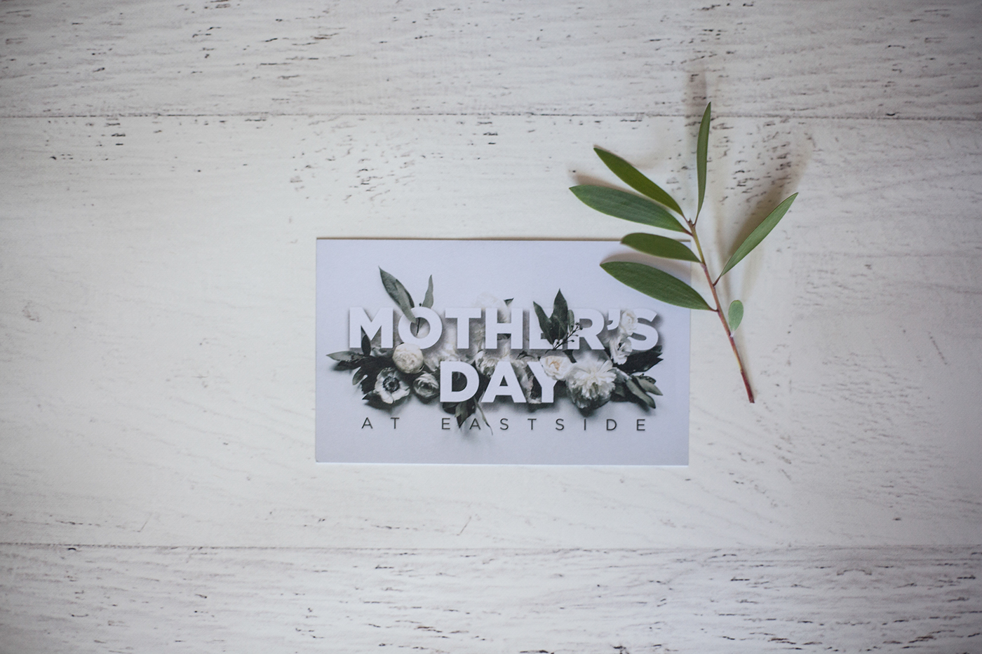print design  graphic design  Mother's Day mom church church design branding  floral Neutral