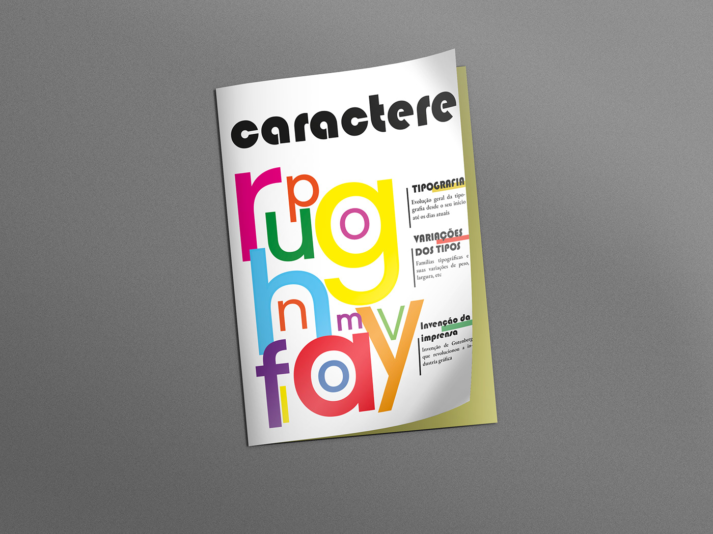 design design gráfico editorial InDesign magazine print typography  