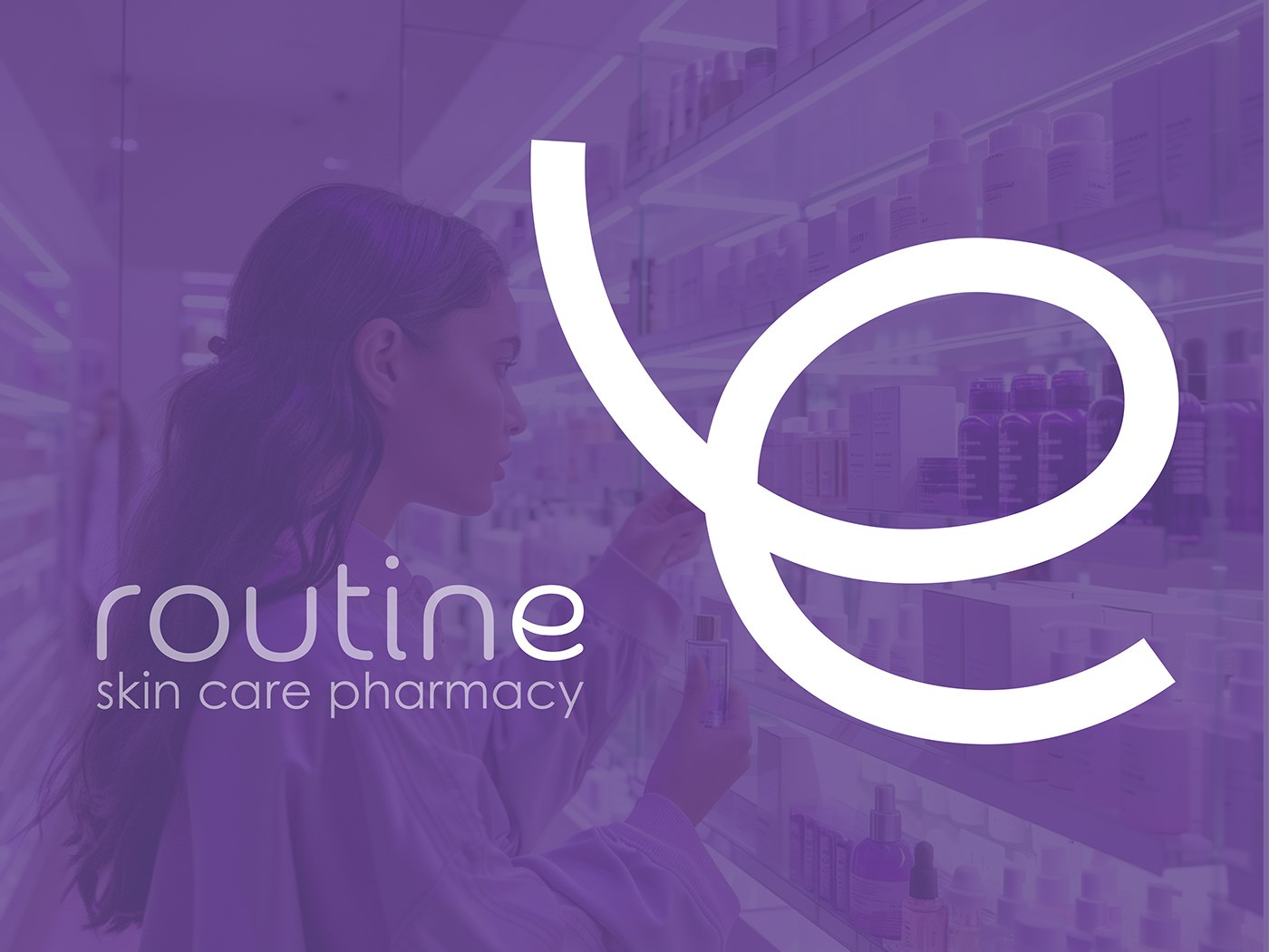 pharmacy skincare skin care branding  identity design logo drugstore brand identity