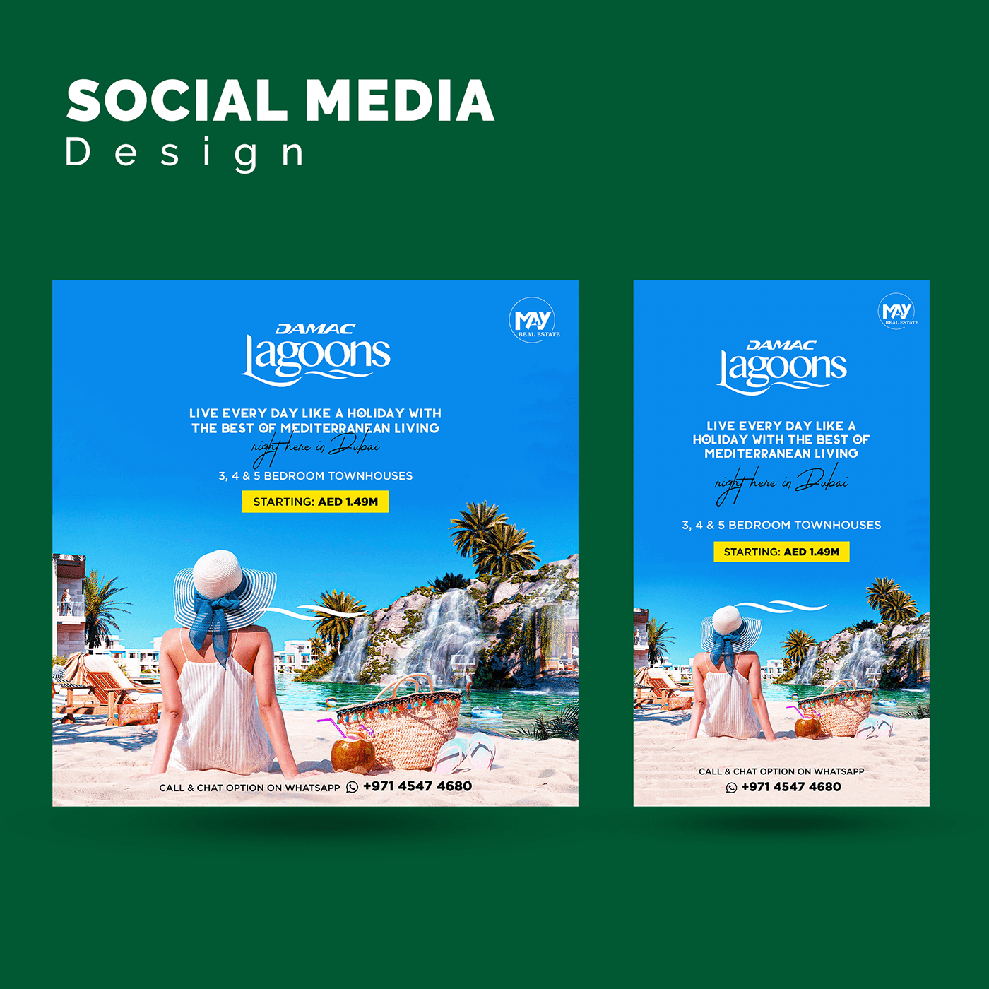 ads Advertising  campaign flyer graphic design  motion graphics  real estate Social media post story visual identity