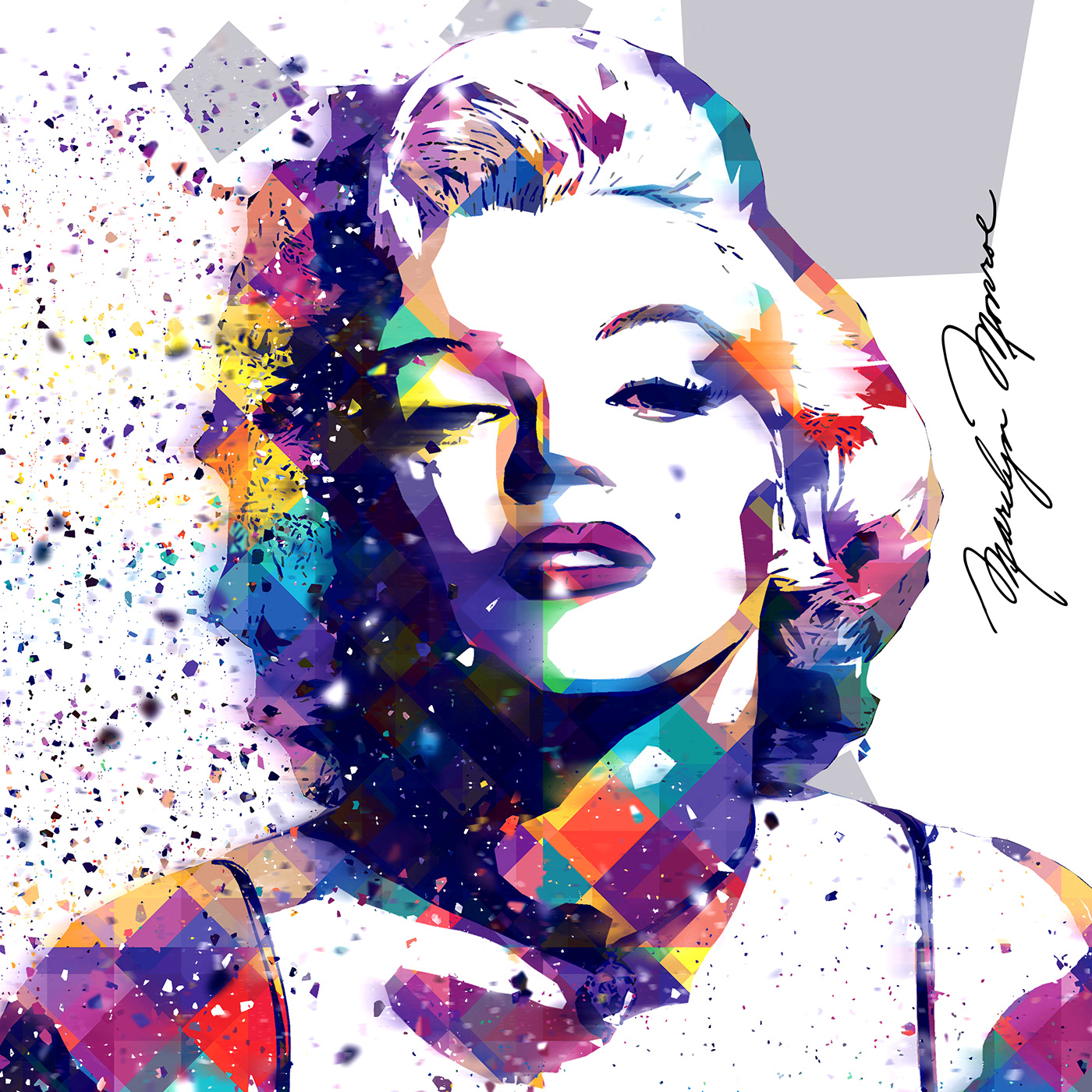 Marilyn Monroe on Behance
