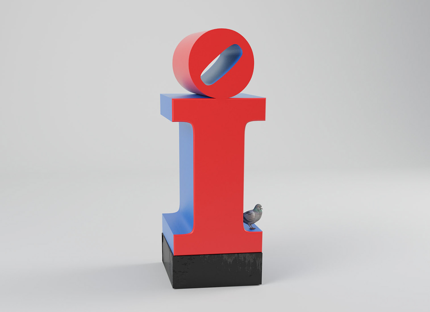 alphabet typography   3D CGI art artists mondrian Picasso van gogh 36daysoftype