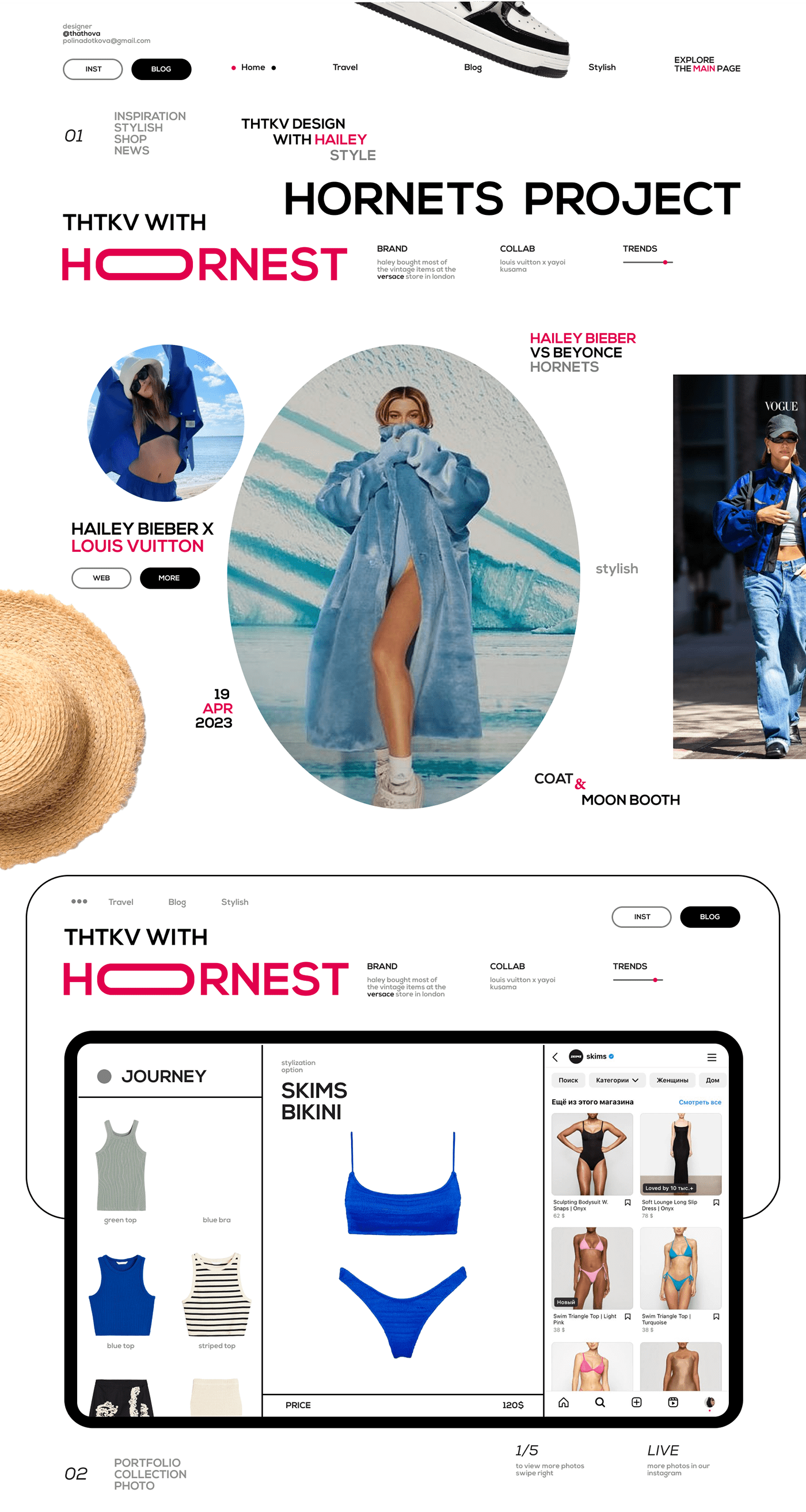 biber Fashion  Figma landing page shop ui design user interface ux Web Design  Website