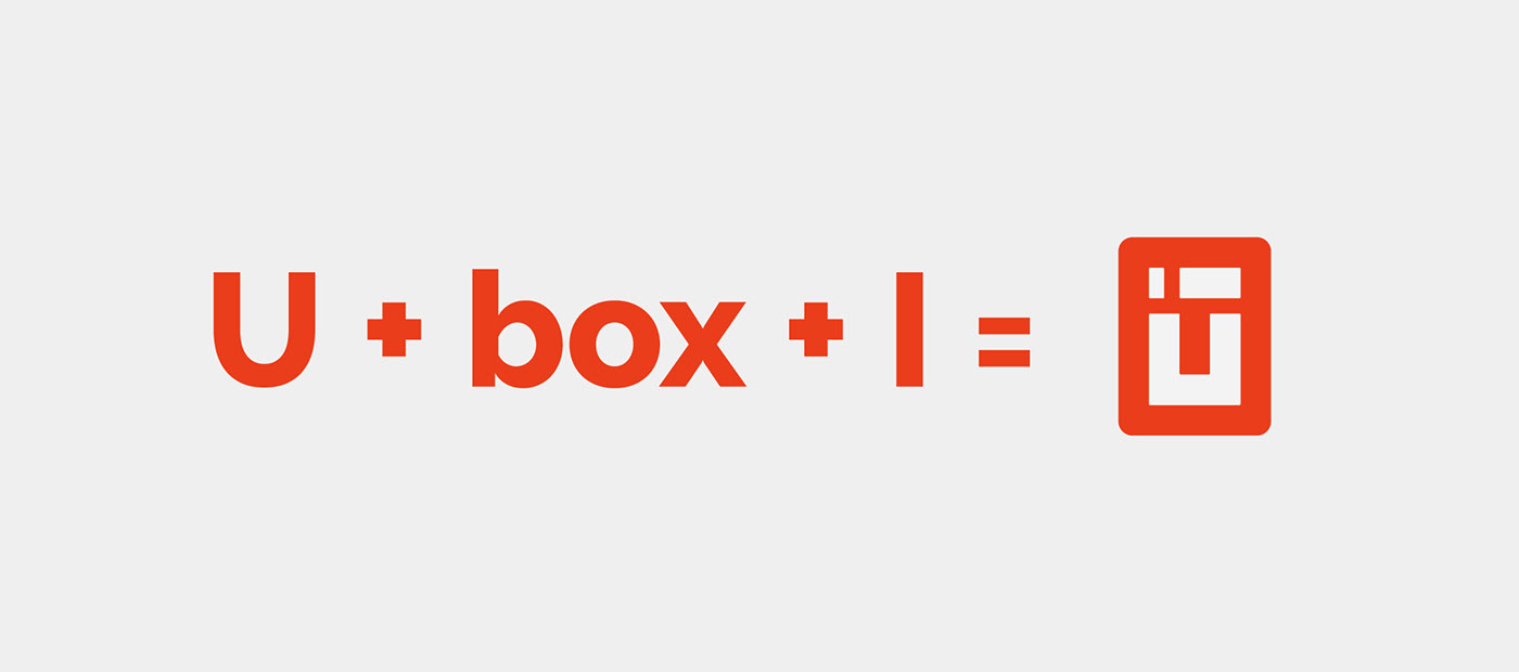 unbox innovation blockchain devops branding  Logo Design brand identity digital orange logo designer