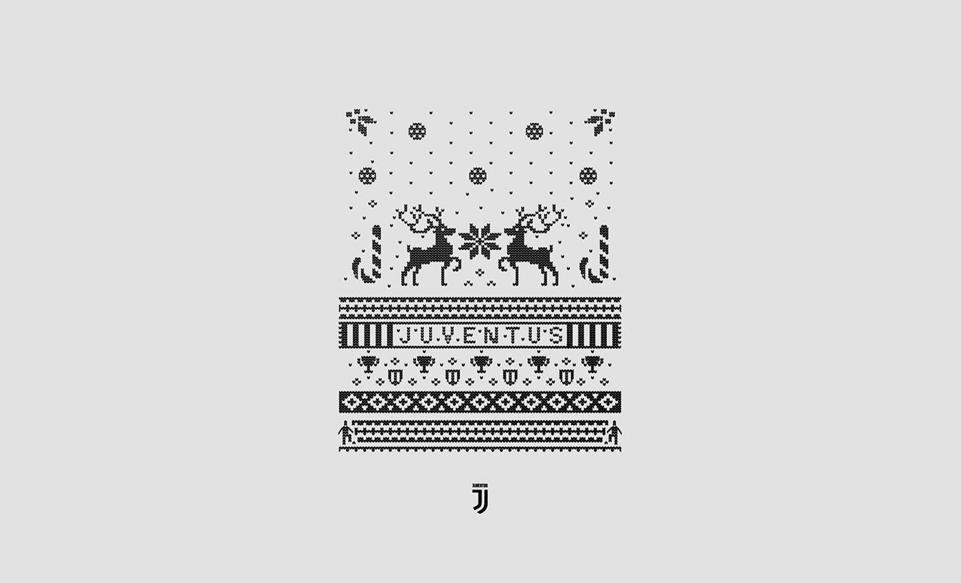 Juventus sweater ILLUSTRATION  Christmas juve