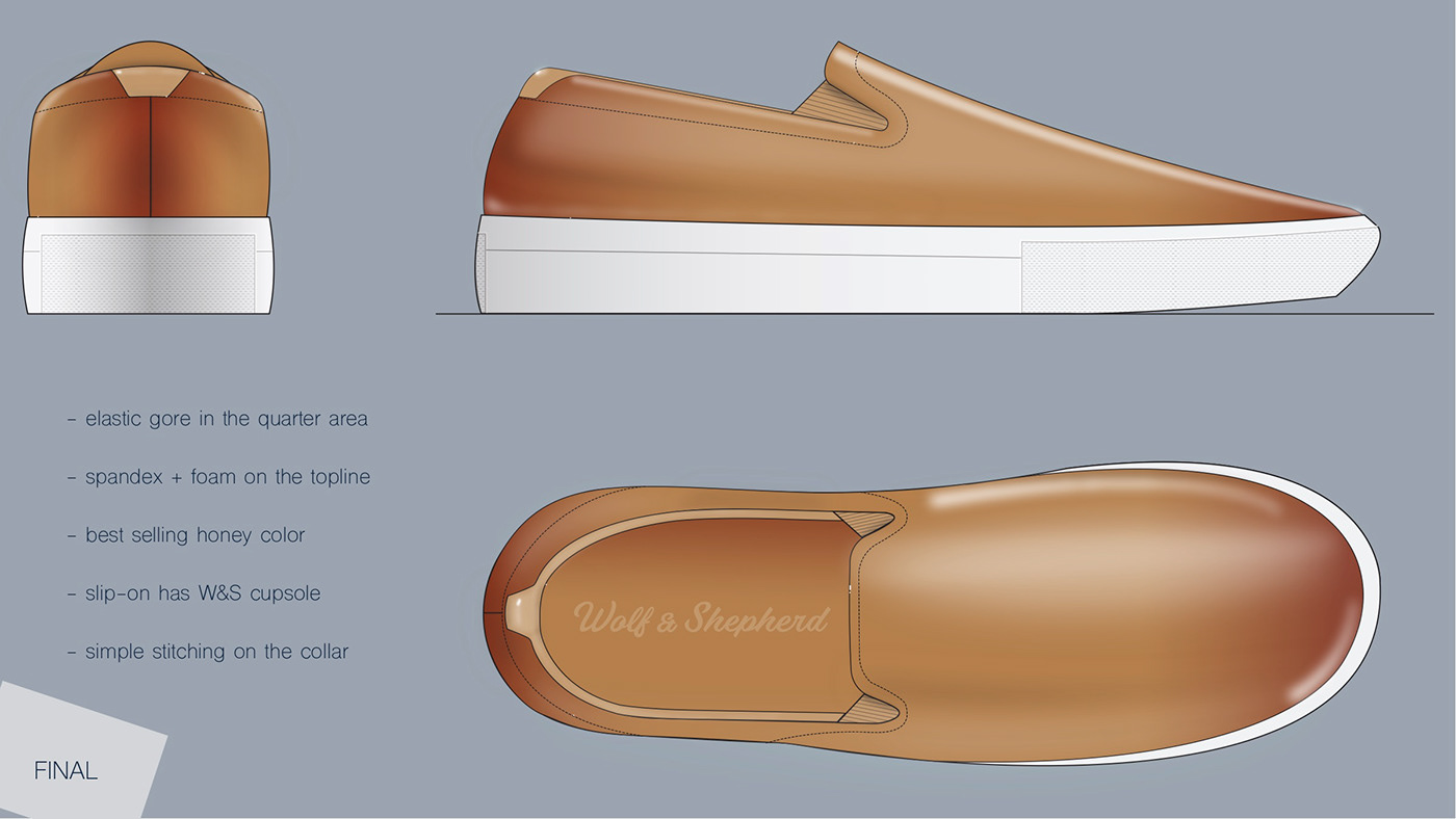 shoe design dress Project product