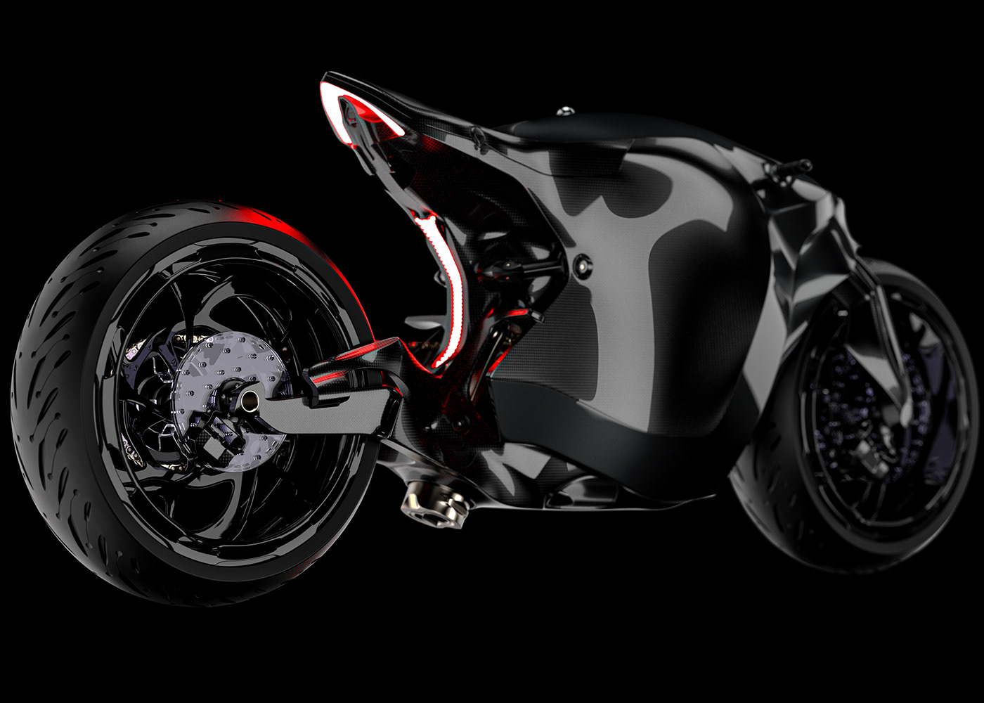 Bike motorcycle concept art 3D hard surface concept automotive   graphic design  design art