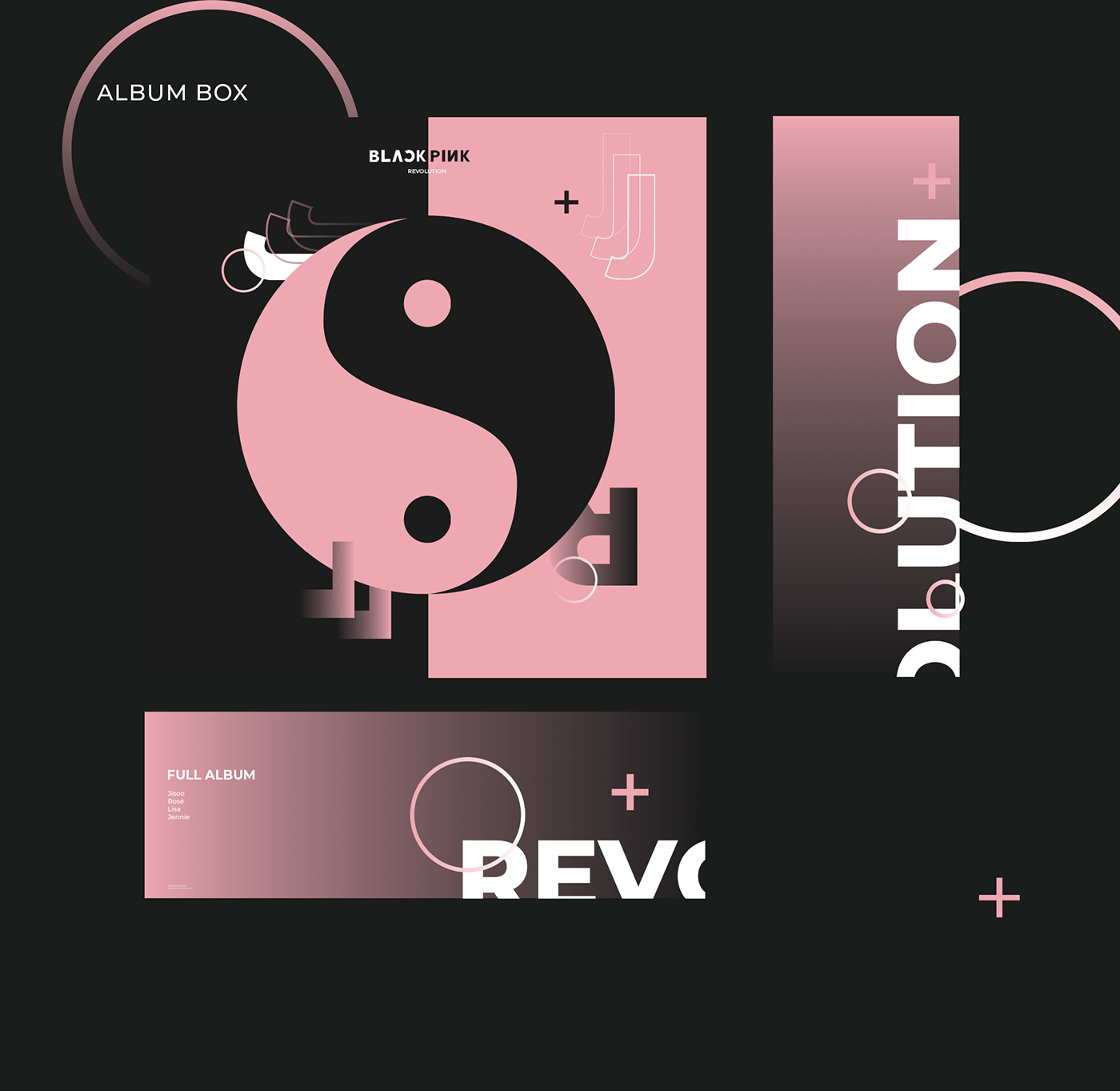 blackpink Design album Album design kpop design album concept music album preview album cd Packaging