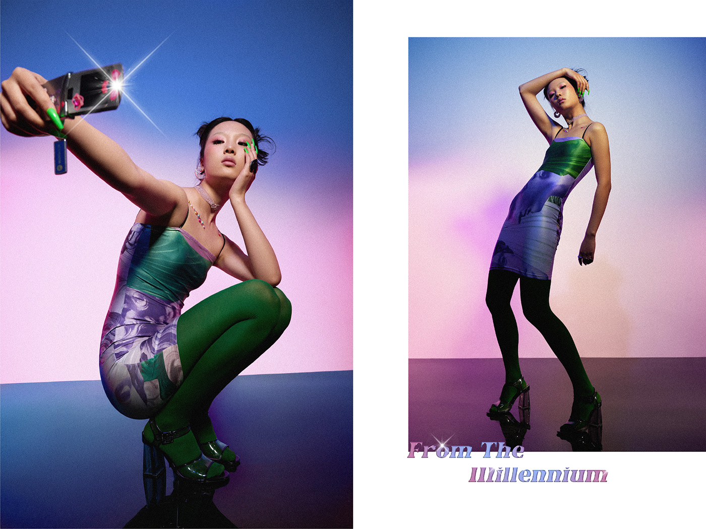 2000s Fashion  Human Figure model Photography  photoshoot Y2K graphic design 
