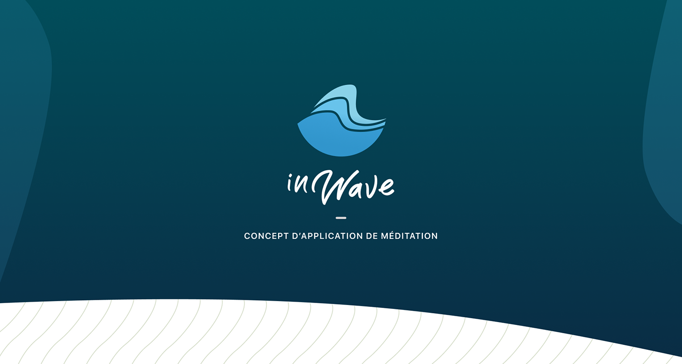 respiration meditation water eau concept ux UI vague breath sea