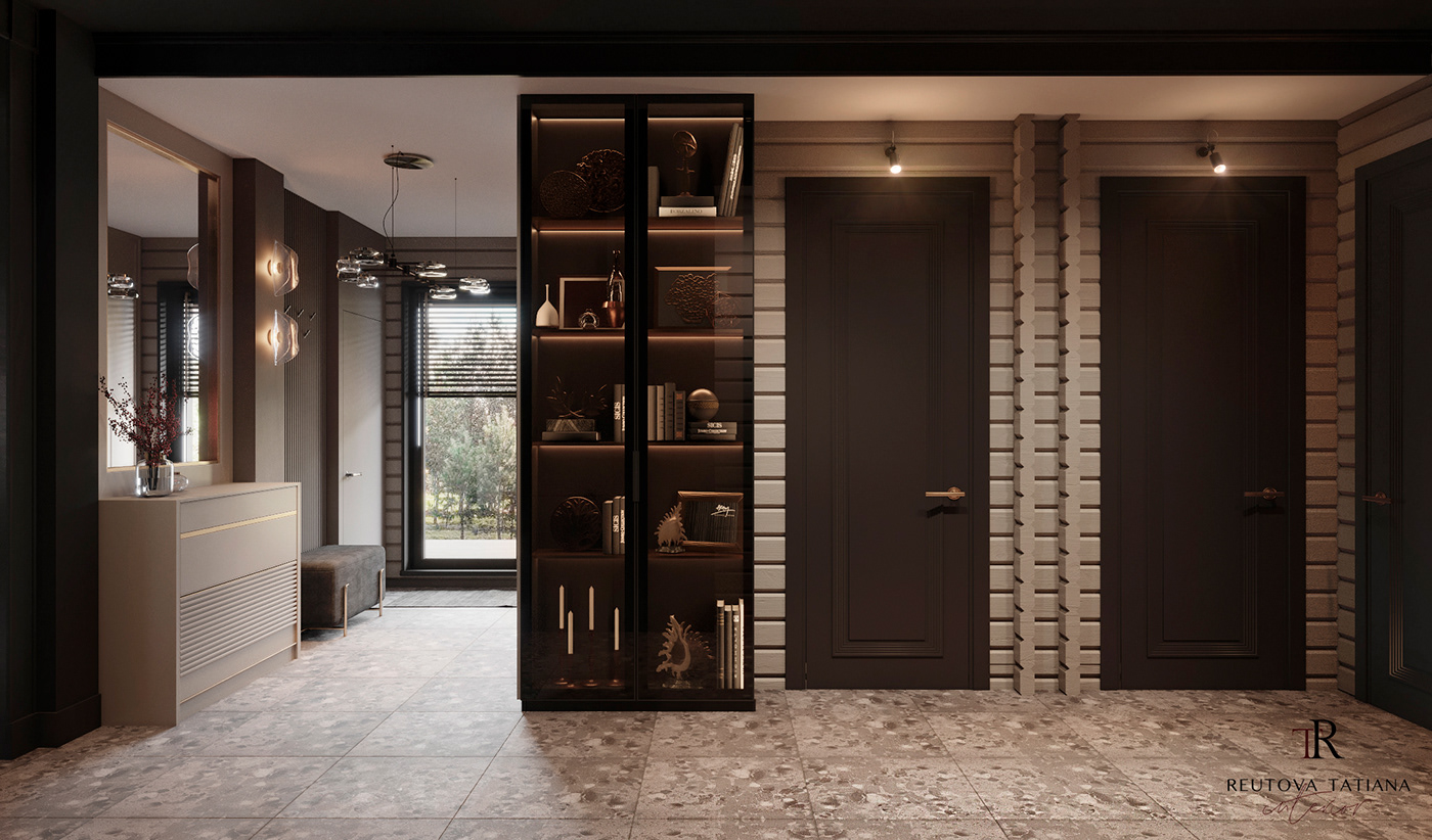 HOUSE DESIGN visualization 3ds max interior design  Woodhouse archviz luxuryinterior