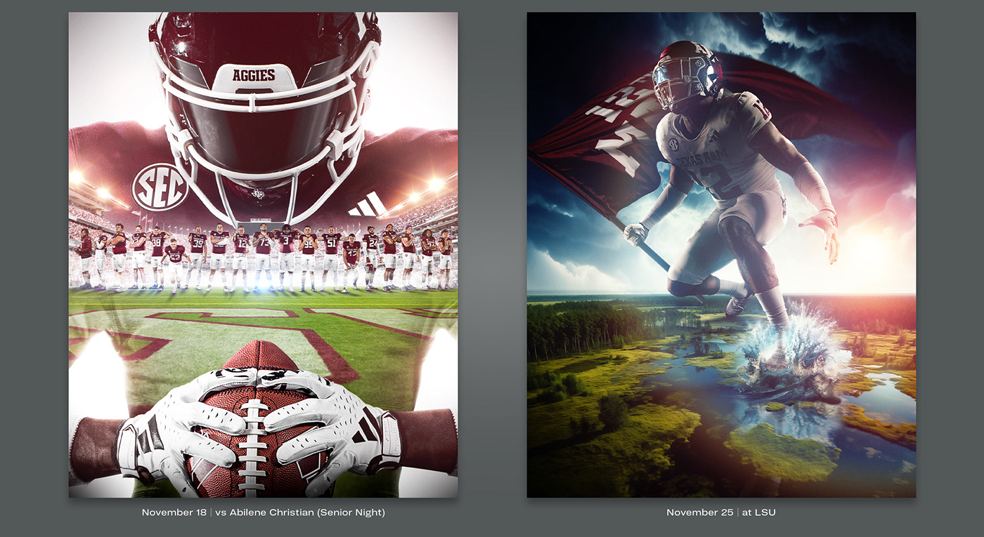 football college football Sports Design brand identity college athletics sports graphics SMSports football design sports visual identity