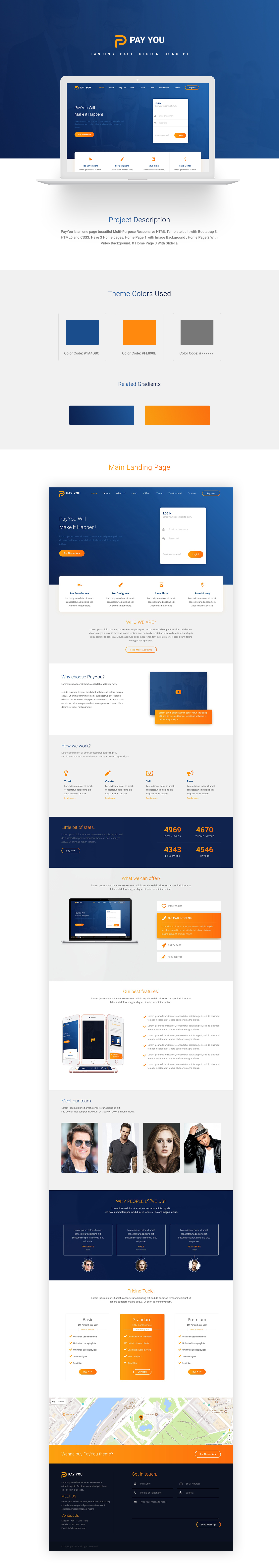 Web Design  Website Design corporate banking payyou themeforest UI/UX ui design Website sohail
