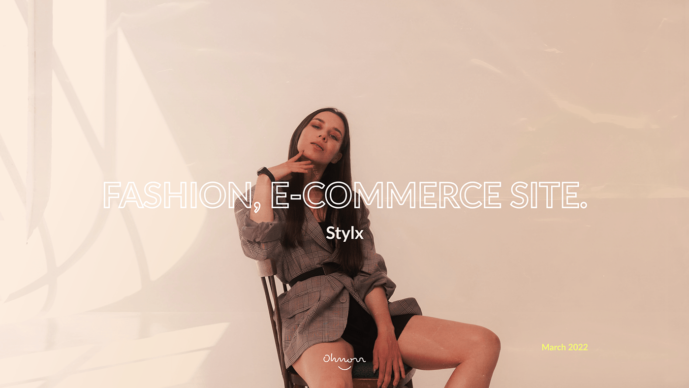 concept e-commerce Ecommerce Fashion  fashion website landing page store UI/UX Web Design  webstore