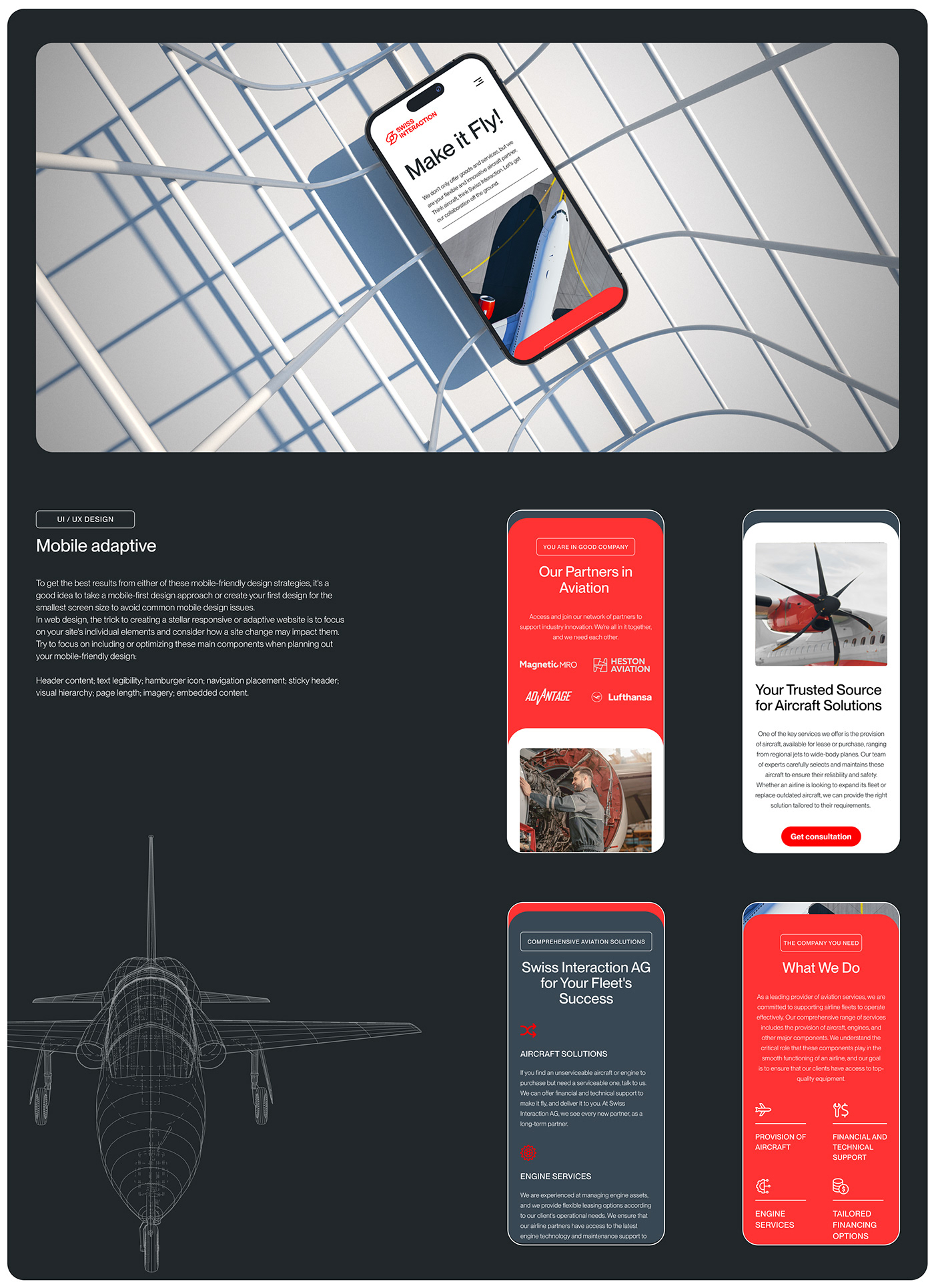 design brand identity Logo Design Web Design  Website swiss design plane branding  Startup Fly