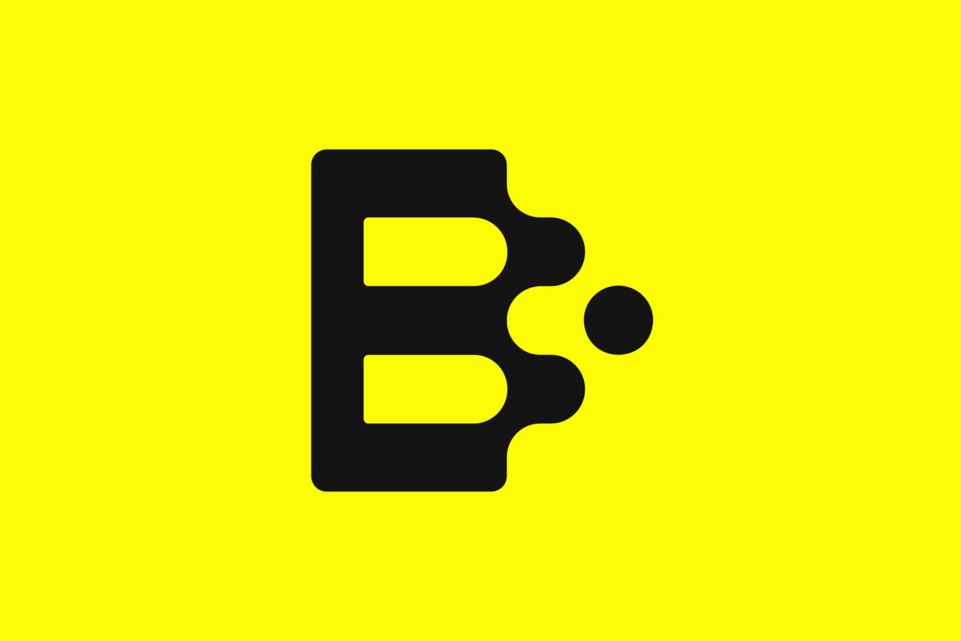 black brand identity identity Logo Design Logotype modular pattern Patterns yellow