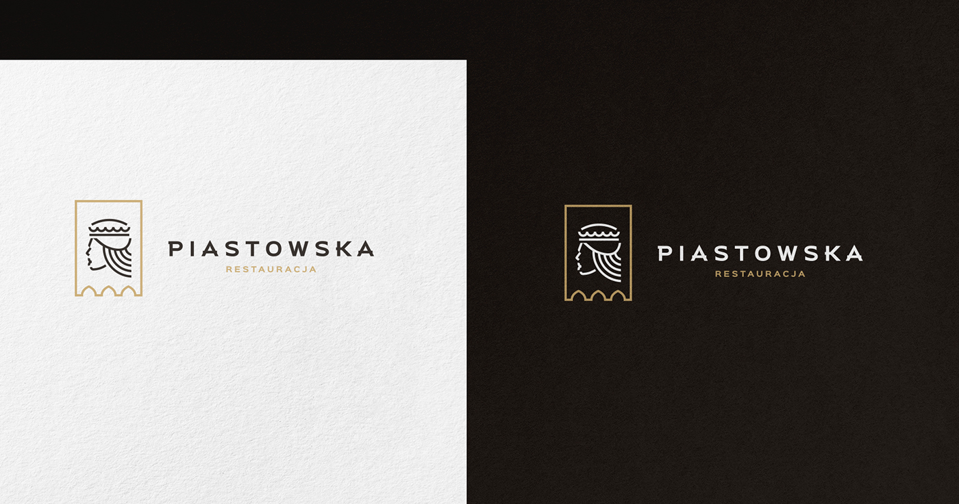 rebranding hotel logo piast www brandglow corporate identity visual communication