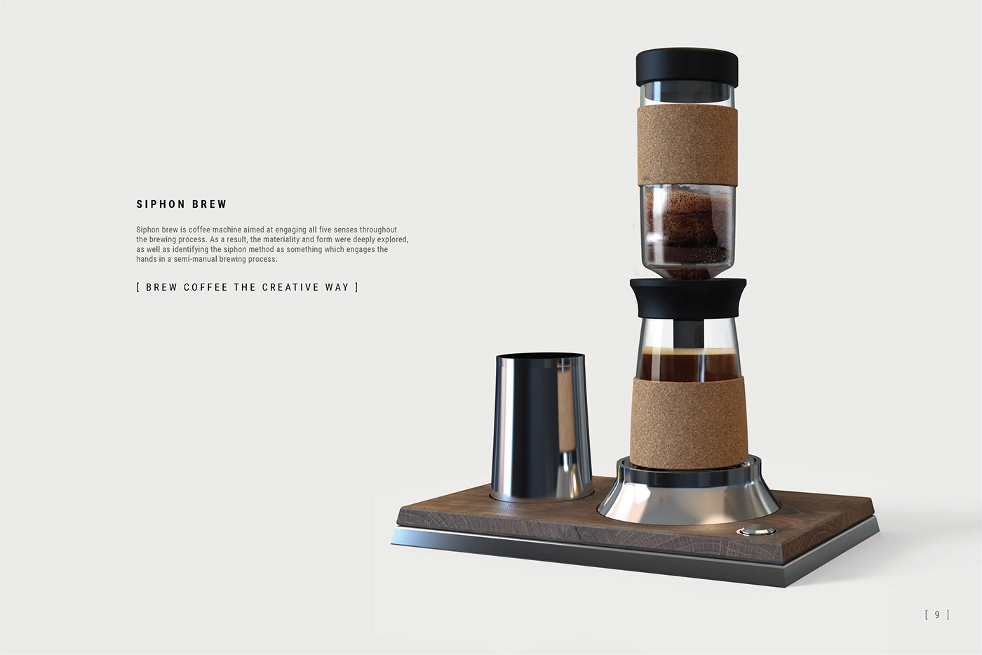 brewing Coffee industrial design 