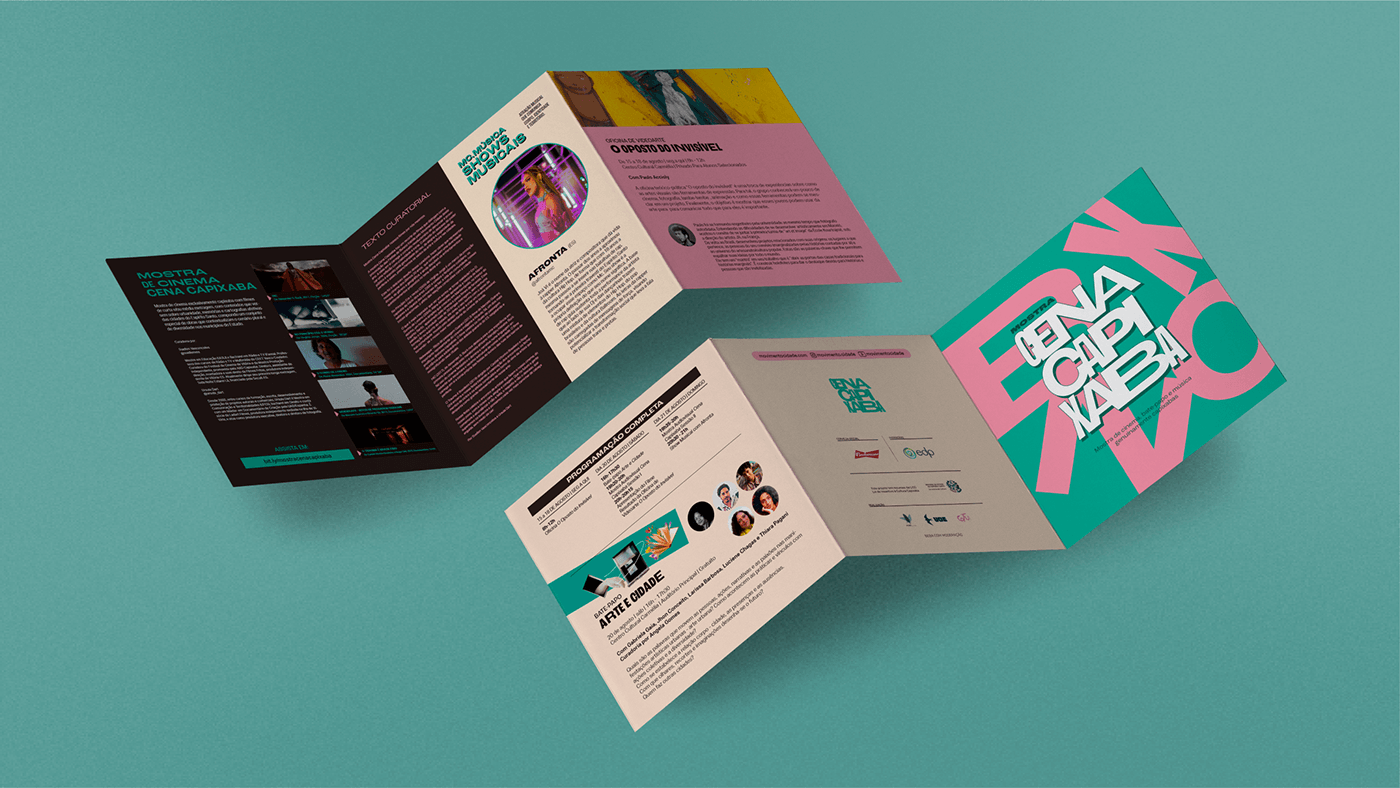 design folder festival design gráfico print InDesign graphic design 