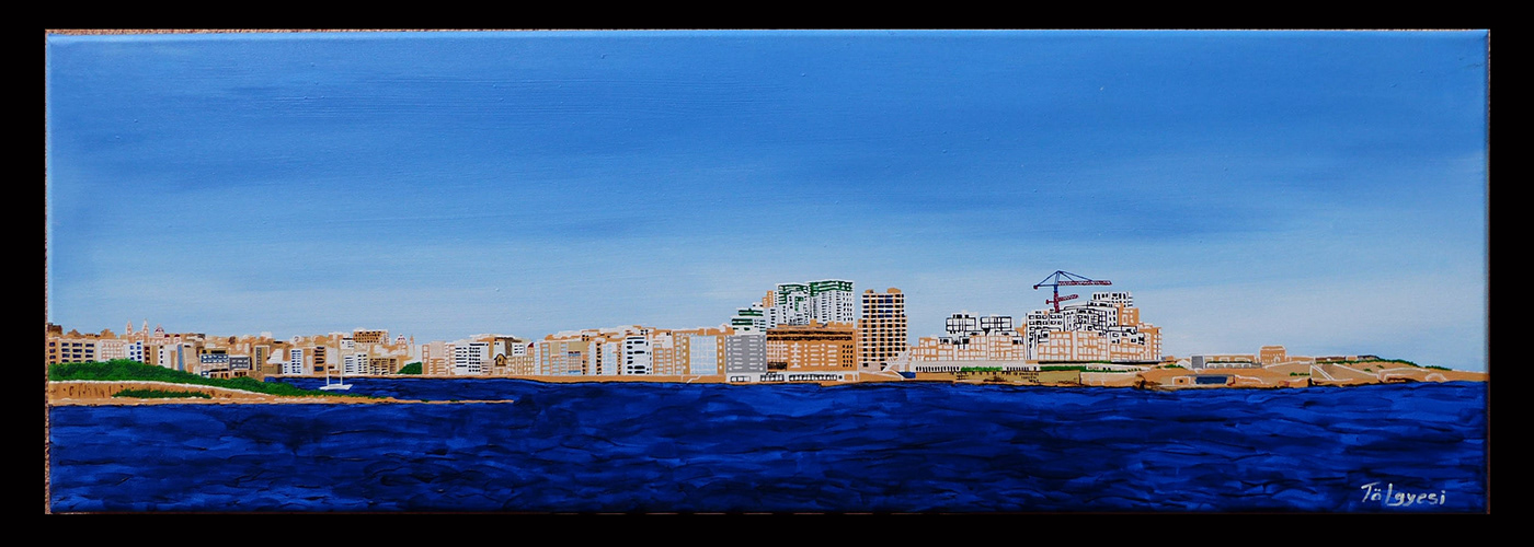 building Outdoor malta city cityscape sea sliema