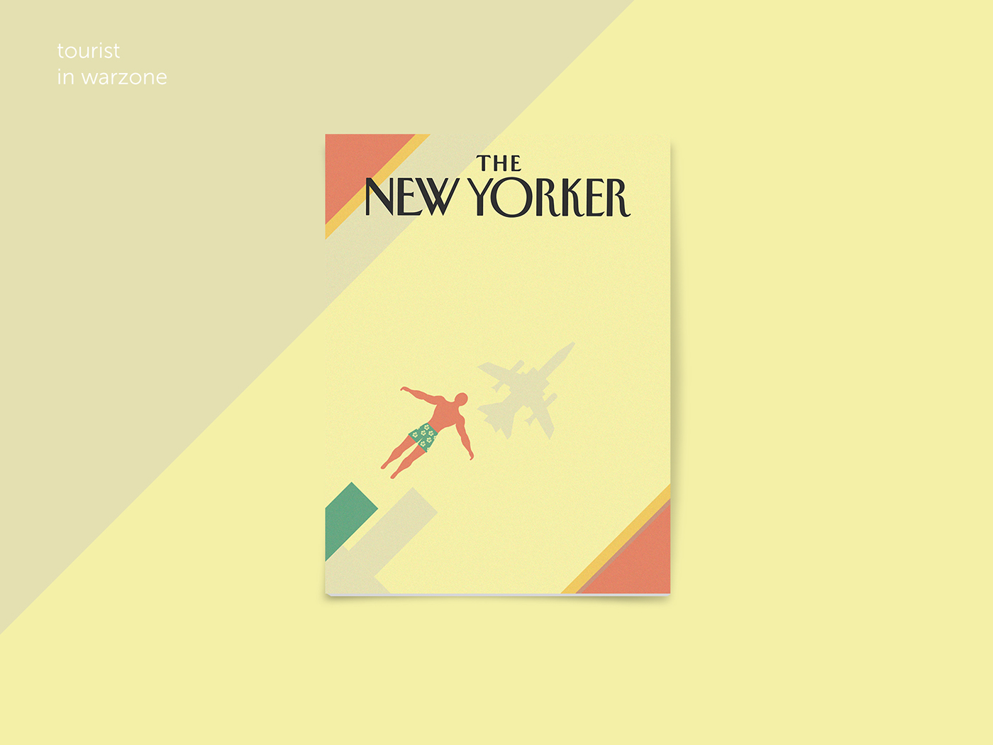 colors colurs The New Yorker magazine Magazine Cover magazine layout Magazine illustration illustration with meaning warzone wild animals wifi Internet