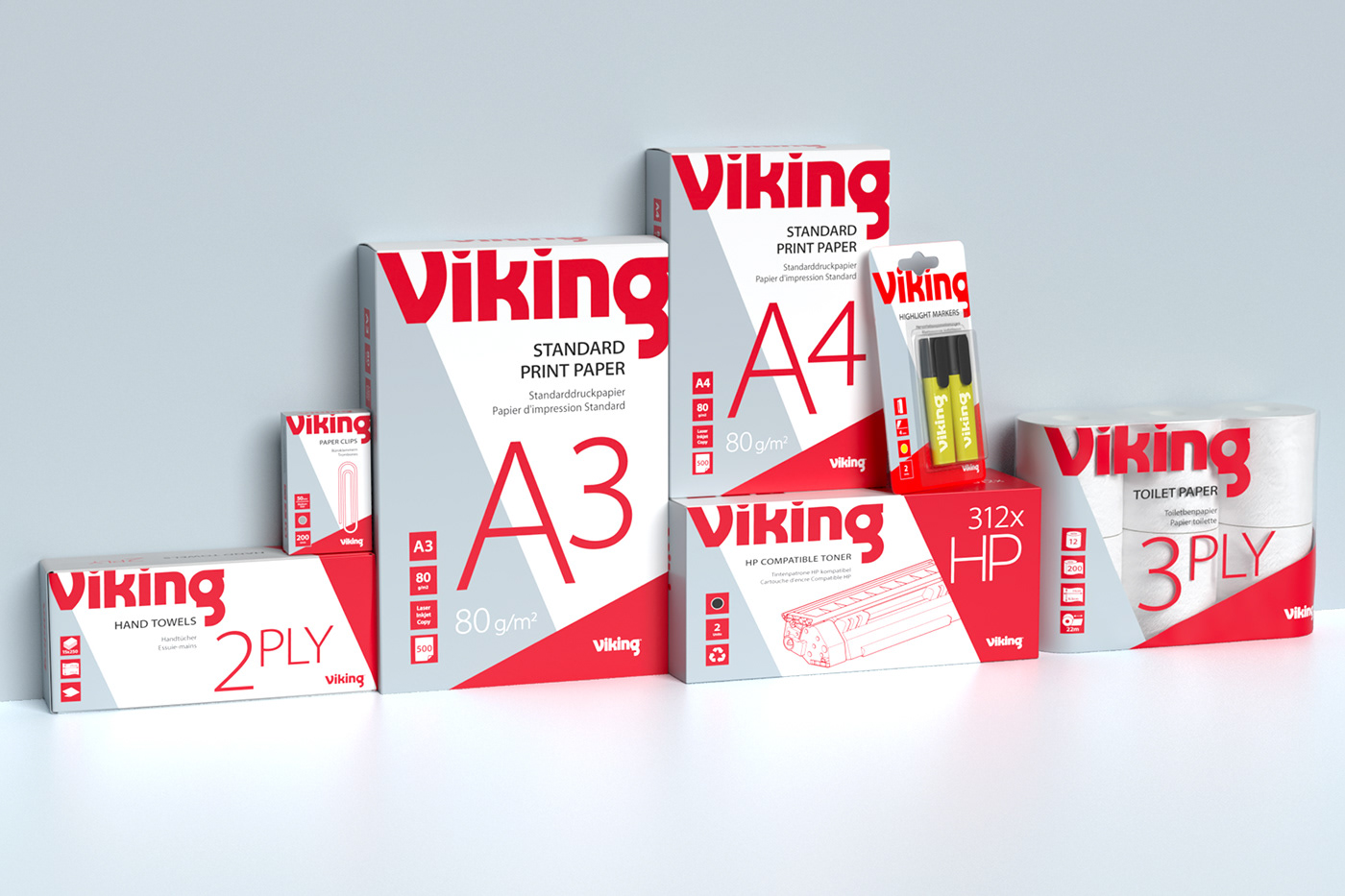 Netherlands Office Packaging brand identity brand strategy print Retail Office Depot Daymon design private brand