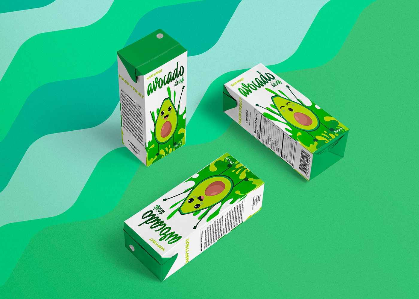 beverage box branding  conceptual Fruit graphic graphic identity ILLUSTRATION  juice Packaging