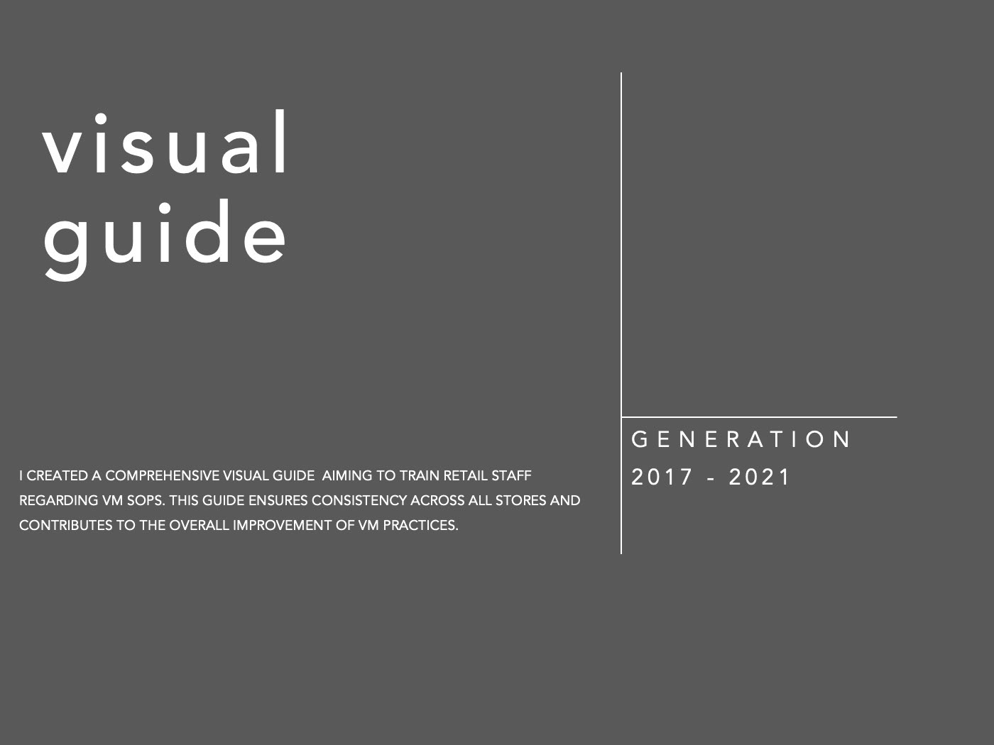 Visual Merchandising Retail vm store shop guidelines sops
