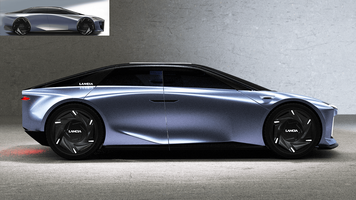 portfolio design 3D visualization Render modeling car automotive   car design blender