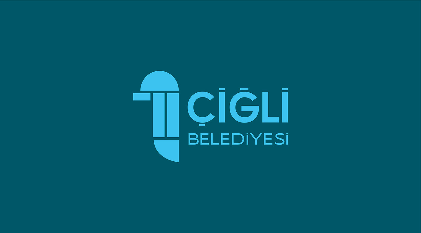 municipality Çiğli belediye brand brand identity branding  identity logo Logo Design