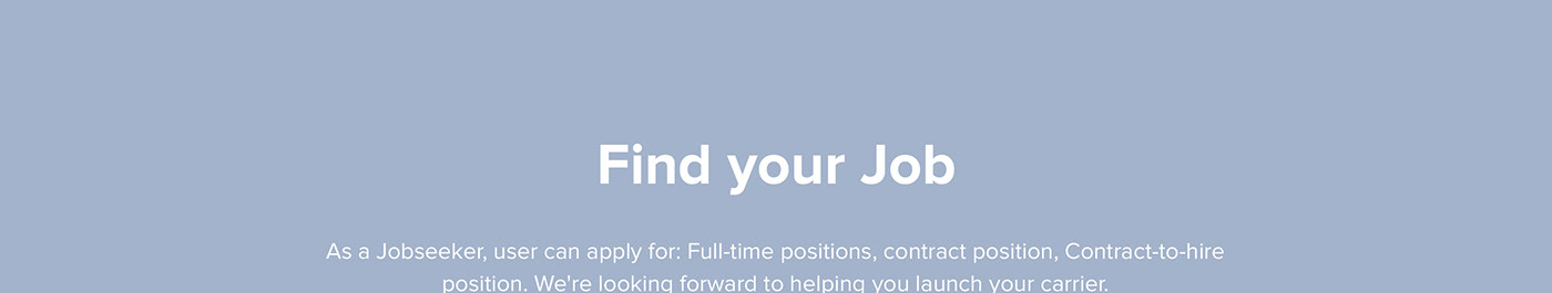 dashboard employee interview job job portal Job Search UI/UX Web Design  Website Work 