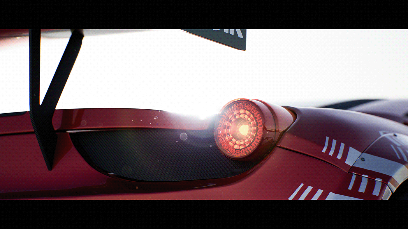 Unreal Engine 5 UnrealEngine Render visualization exterior Automotive design Automotive Photography car FERRARI automotive  