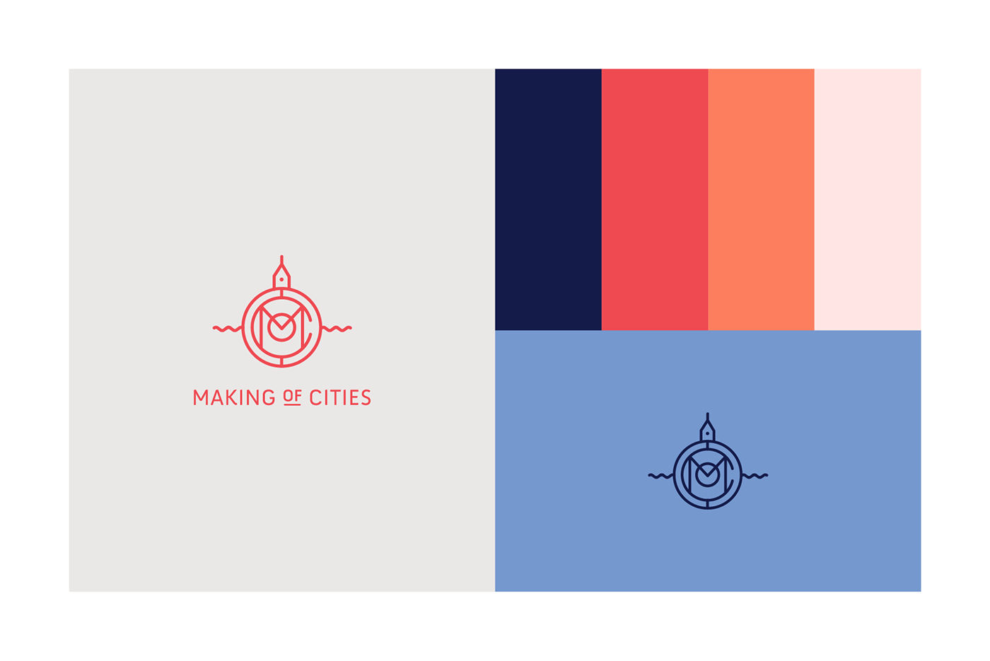 branding  Cities logo design making business card Website icons motion pattern