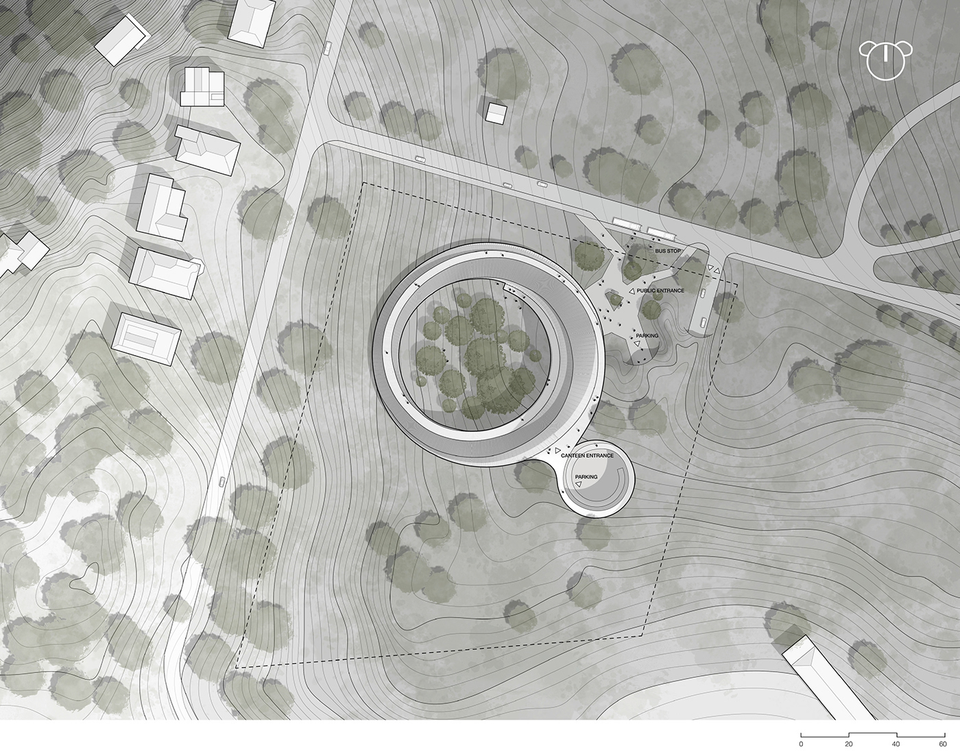 architecture archvis Australia CGI design koala Landscape mountains visualization exterior