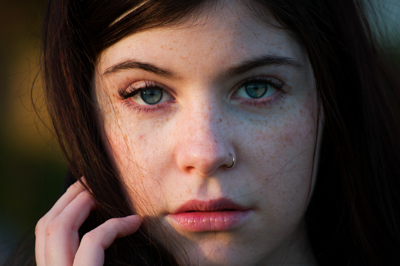 eyes face forest goldenhourphotography naturallight Nature Nikon Photography photographer photoshoot woman