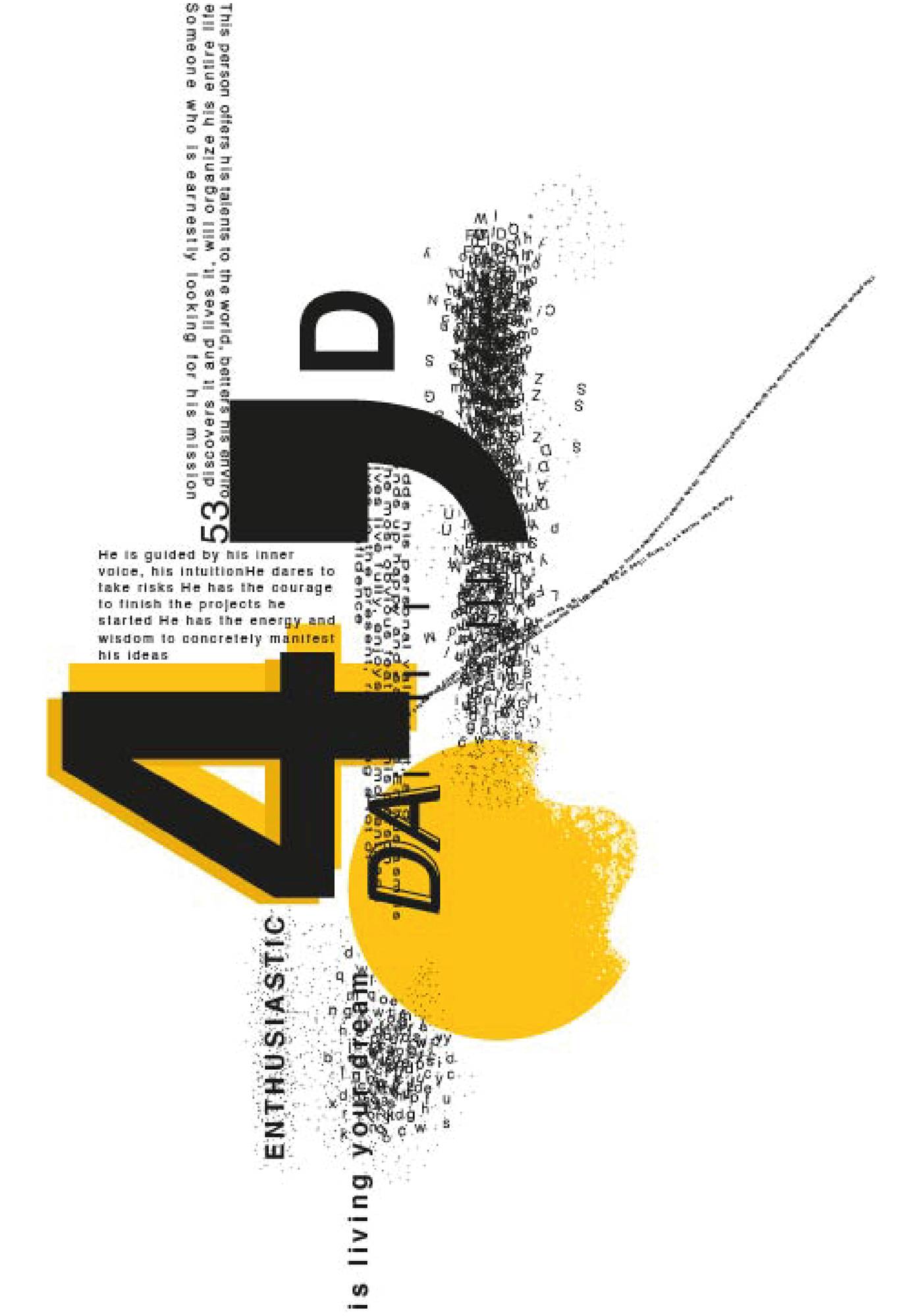 design typography   font Emotional poster