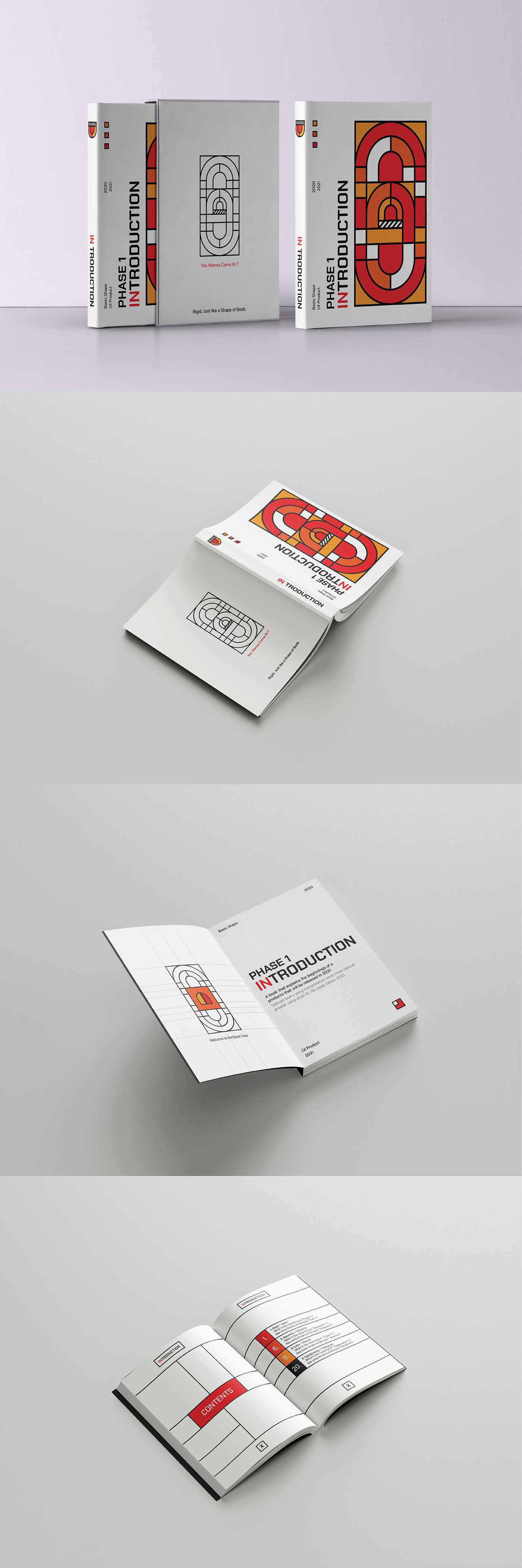 book design Cover Book de stijl swiss design layouting