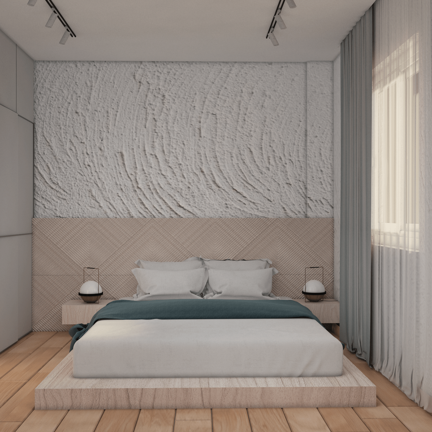 3ds max bathroom competion design IDS Interior interior design  master bedroom minimalist small house