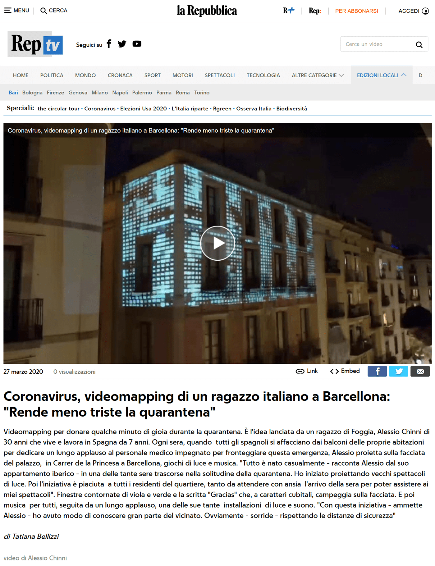 after effects arcade cinema4d Mapping Quarantine videomapping VJ barcelona COVid COVID19