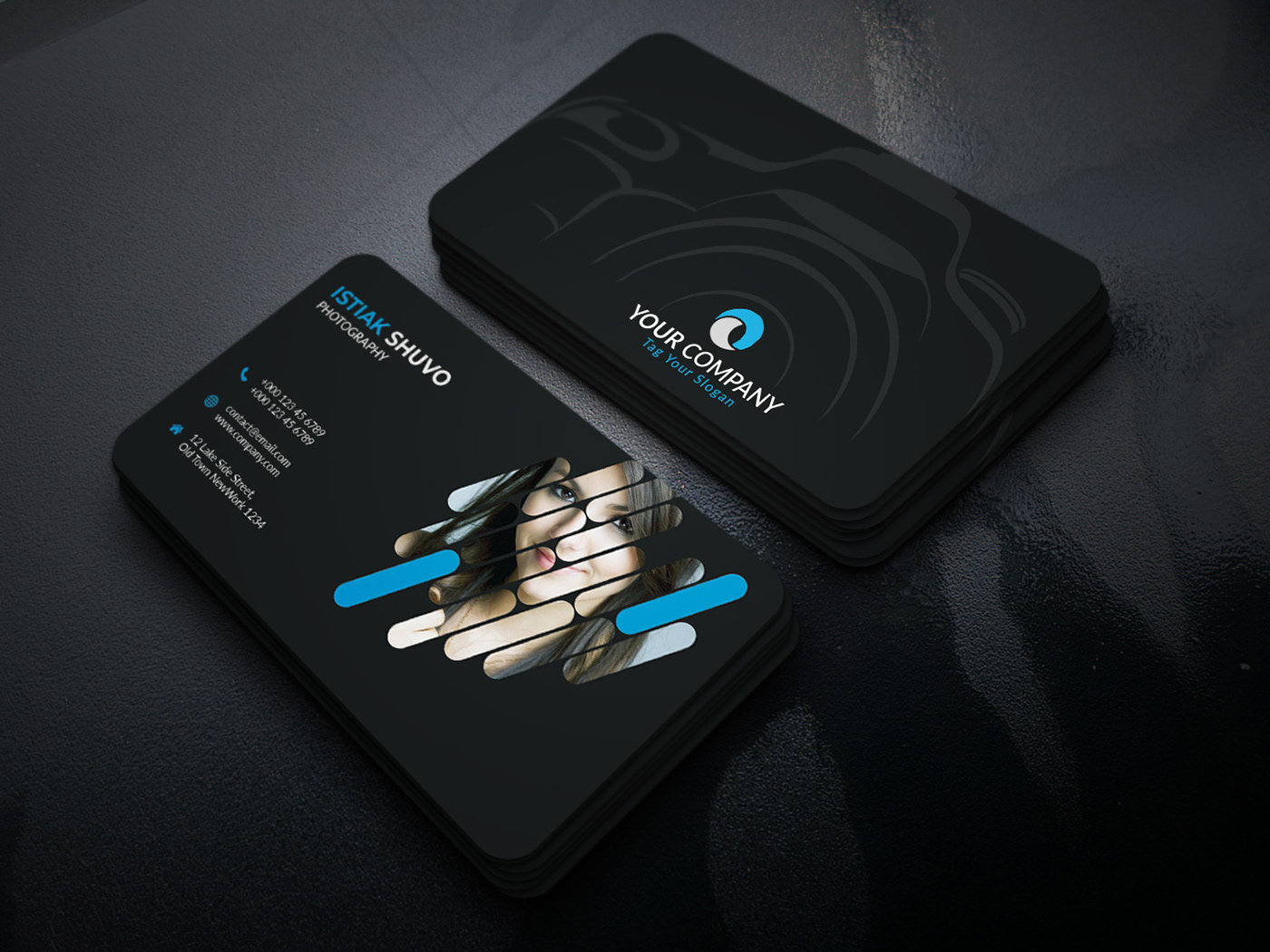 business card stylish personal personal card card design business card mockup corporate creative visiting