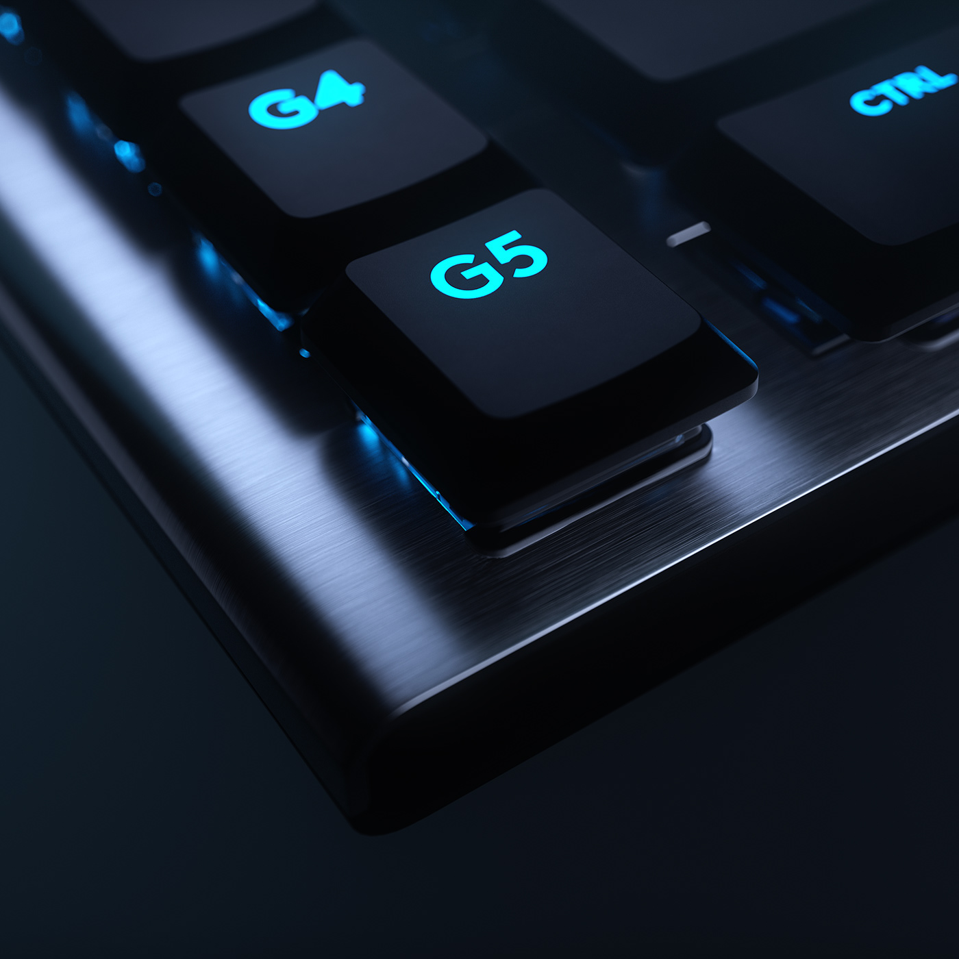 3D 3d design animation  cinema4d design g915 houdini keyboard Logitech motion