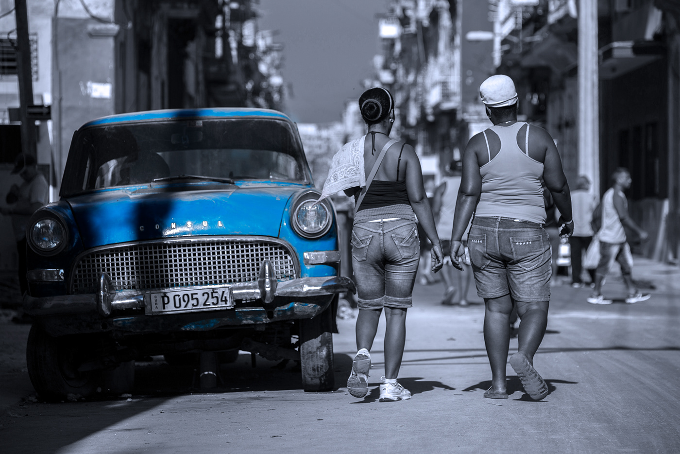 blue car cuba havana Havanna kuba photographer Photography 