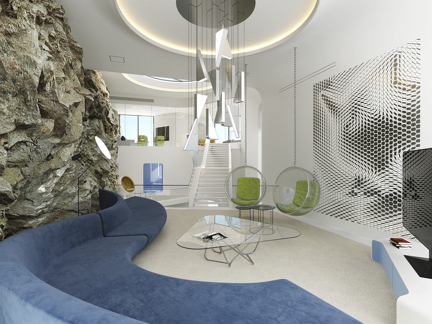 interior design  contemporary interior Modern Design concept house Concept Architecture luxury house futuristic interior