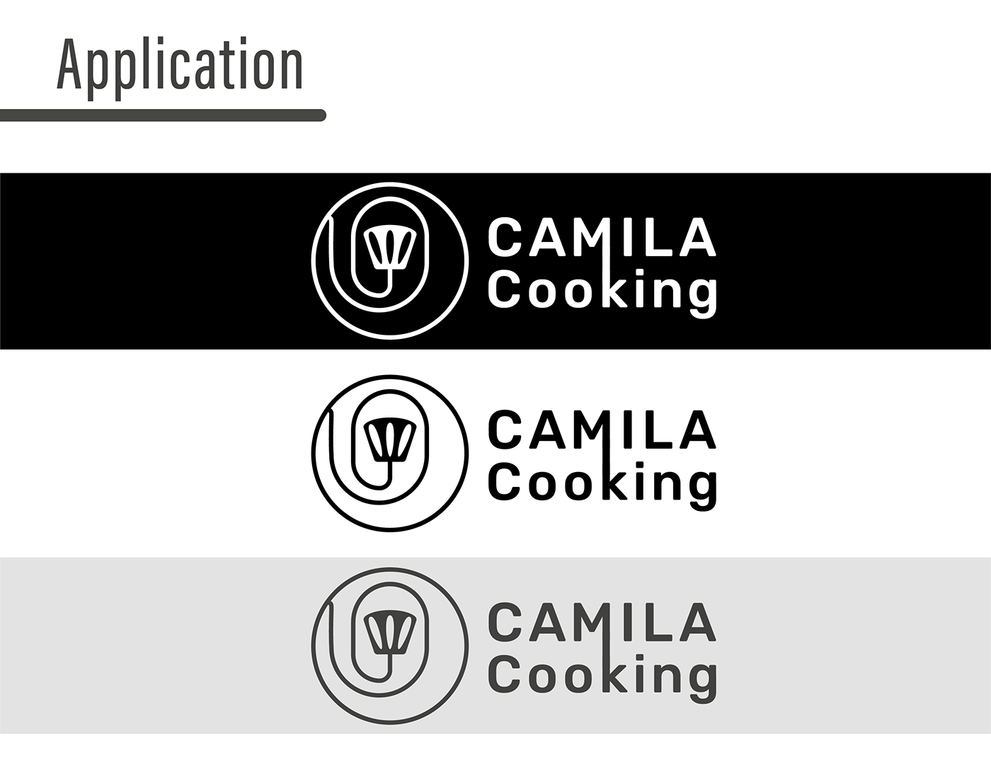 brand branding  chef design logo Logo Design
