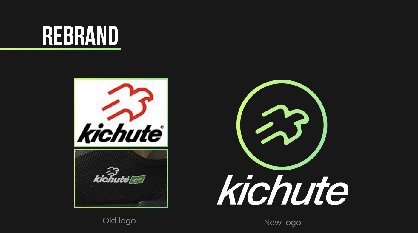 Rebrand shoes Brazilian football soccer branding  kichute alpargatas
