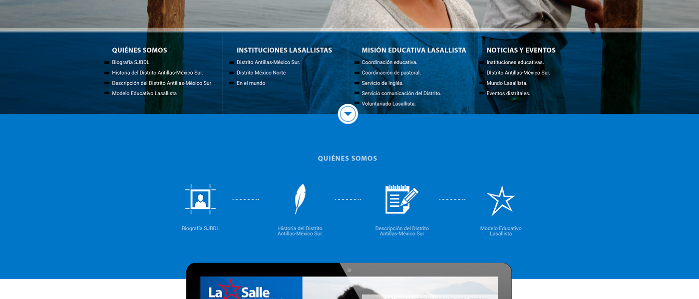 Web design interfaz UI Website